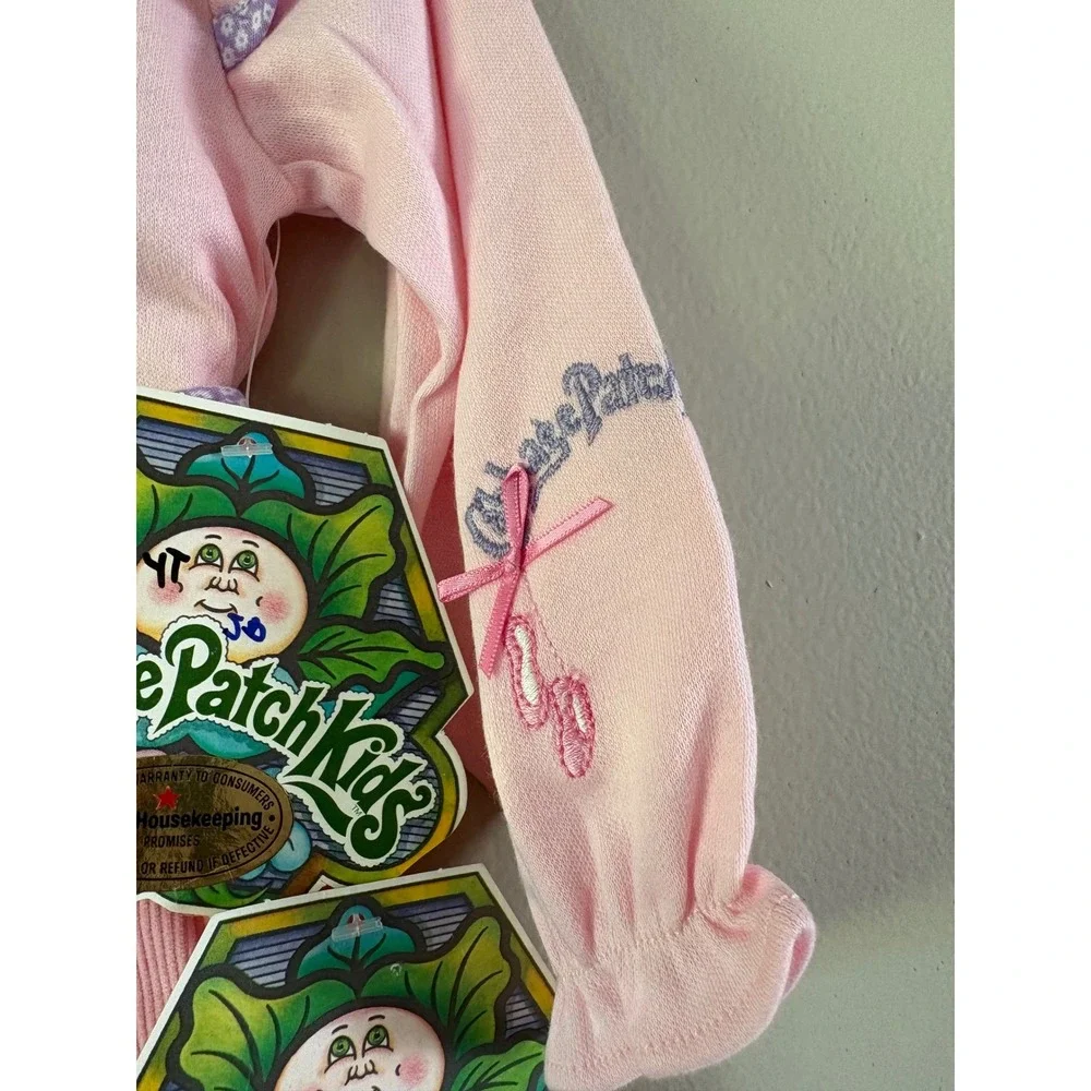 Vintage Cabbage Patch Kids Pink Corduroy Pants Top Set Girls 3/4T Ballet NWT USA